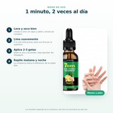 NailPure · Sérum Renovador para Uñas con Hongos | Jengibre + Árbol de Té | 20 ml